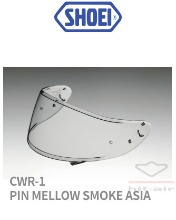 SHOEI X-14,Z-7 호환 쉴드 CWR-1 PIN MELLOW SMOKE ASIA